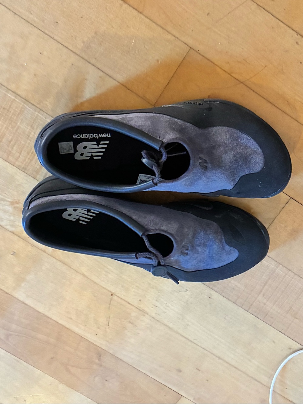 New Balance Kids Blue-Gray Slip-On Sneakers